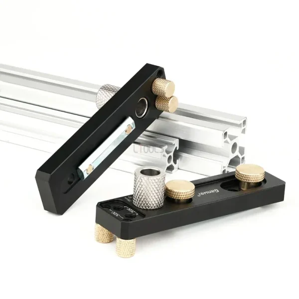 Aluminum Profile Punching Auxiliary DIY Tool Suitable For 2020, 2040, 3030, 3060 Profiles Generic Jig Guide Drilling Positioning - Image 3
